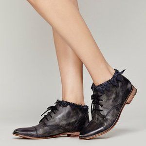 Free People Vaughan Crochet Ankle Boots